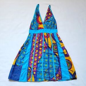 Aller Simplement Pattern Dress 100% Cotton